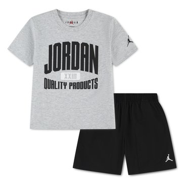 Jordan Little Boys' Quality Products Woven Shorts Set