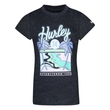 Hurley Little Girls' Wavefront Tee