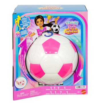 Barbie Roll and Reveal Soccer Player Doll with Accessories