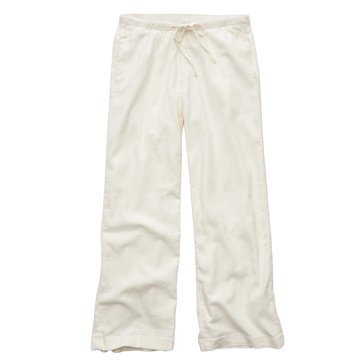 AE Womens Stretch Low-Rise Linen Pull-On Pants