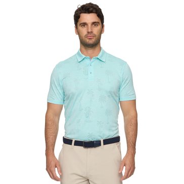 Flag & Anthem Men's Southlake Palm Print Performance Shirt