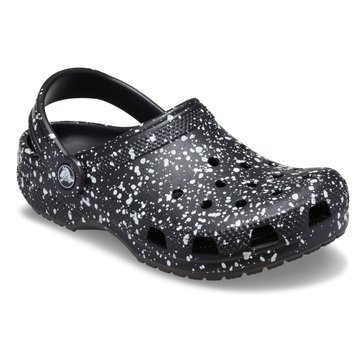 Crocs Big Kids' Paint Splatter Classic Clog