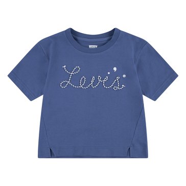 Levi's Big Girls' Short Sleeve Meet And Greet Tee