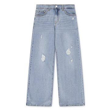 Levi's Big Girls' High Rise Baggy Jeans