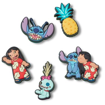 Crocs Disney Lilo Stitch Jibbitz, 5-Pack