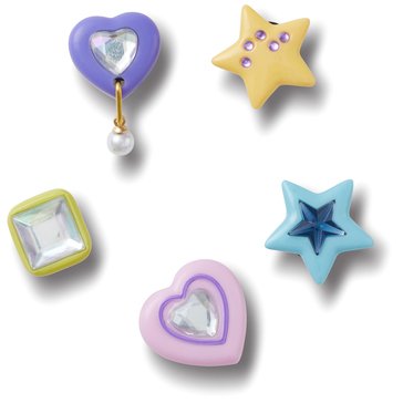 Crocs Dazzling Gems Jibbitz, 5-Pack
