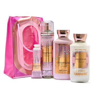 Bath & Body Works Champagne Toast Gift Powerbundle