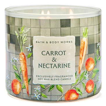 Bath & Body Works Carrot And Nectarine 3-Wick Candle