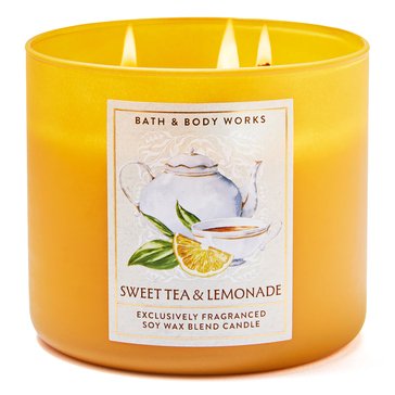 Bath & Body Works Sweet Tea And Lemonade 3-Wick Candle
