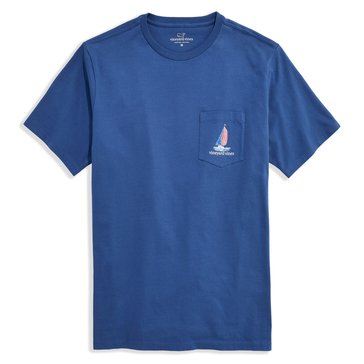 Vineyard Vines Mens Americana Graphic Tee