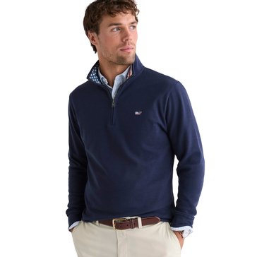 Vineyard Vines Mens Solid Saltwater Quarter Zip