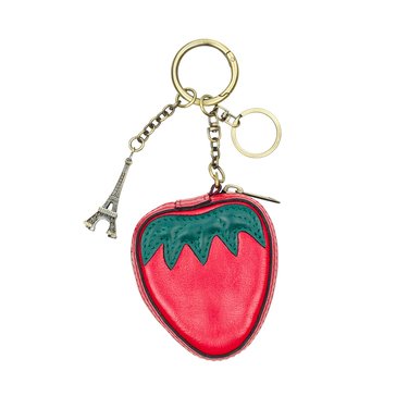 Patricia Nash Strawberry Zip Around Pouch