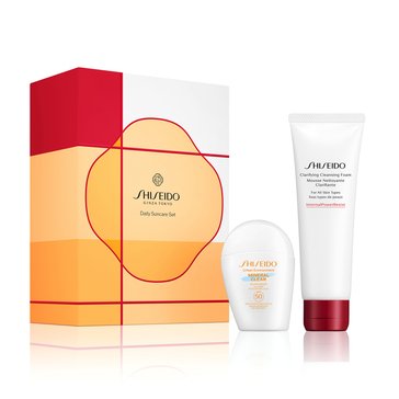 Shiseido Urban Mineral And Cleanser Set