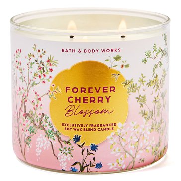 Bath & Body Works Forever Cherry Blossom 3-Wick Candle
