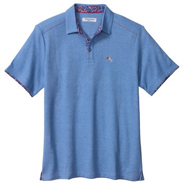 Tommy Bahama Mens Geo Rio 5 O-Clock Polo Shirt