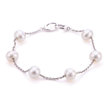 Imperial Freshwater Cultured Pearl Station Bracelet