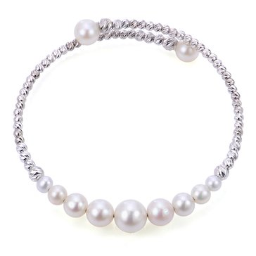Imperial Freshwater Cultured Pearl Bypass Cuff Bracelet