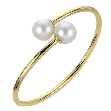 Imperial Freshwater Cultured Pearl Bypass Bangle