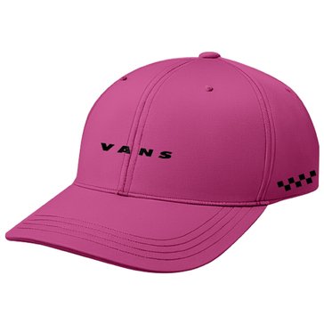 Vans Girls' Check Side Curved Bill Jockey Hat