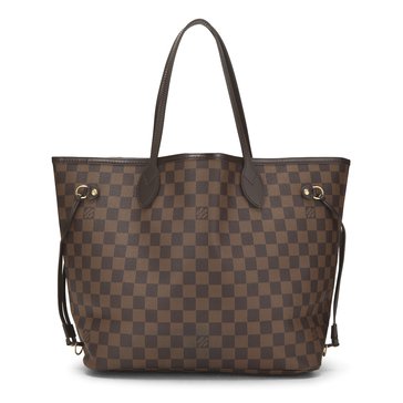 Louis Vuitton Damier Ebene Neverfull MM Bag