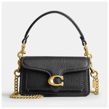 COACH Leather Tabby Bag Charm