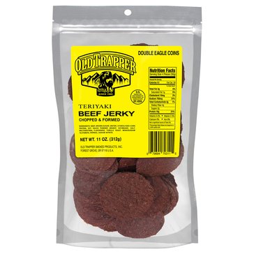 Old Trapper Double Eagle Teriyaki Beef Jerky, 11oz