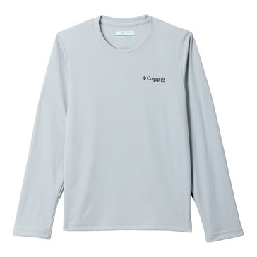 Columbia Big Boys' Y Terminal Tackle PFG Fish Flag Long Sleeve Shirt