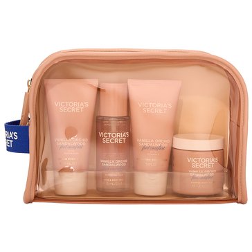 Victoria's Secret Body Care Vanilla Orchid Sandalwood 4-Piece Travel Gift Set