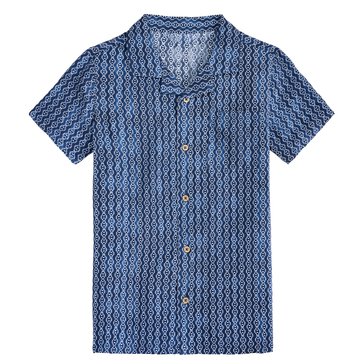 Liberty & Valor Big Boys' Ikat Button Down Shirt