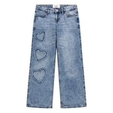 Abercrombie & Fitch Big Girls' Hearts Low Rise Baggy Jeans