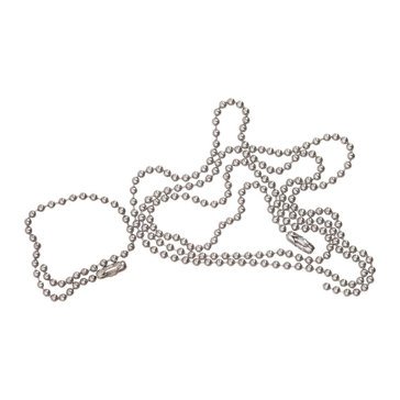 ID Tag Beaded Chain 2 sizes