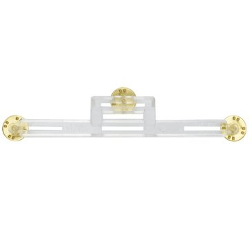 4 Ribbon Mounting Bar Holder Clear PLASTIC No Space