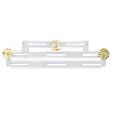 8 Ribbon Mounting Bar Holder Clear PLASTIC No Space