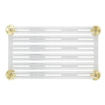 18 Ribbon Mounting Bar Holder Clear PLASTIC No Space