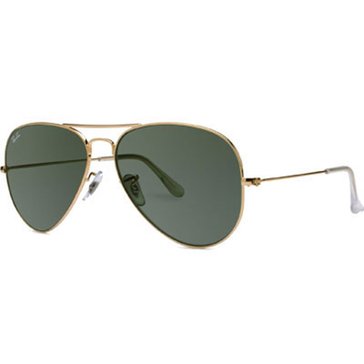 Ray-Ban Unisex Classic Aviator Non-Polarized Sunglasses