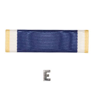 Ribbon Unit Navy Letter E with E Attachment