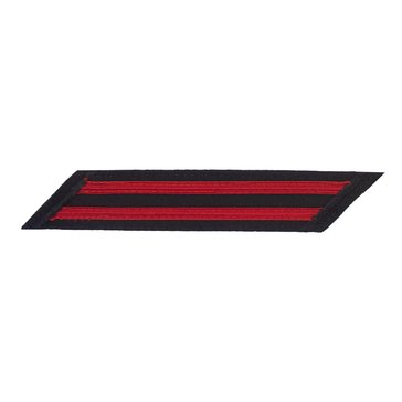 Women's CPO Service Stripe Set-2 on PREMIER Red on Blue Brooks Brother's POLY/WOOL 