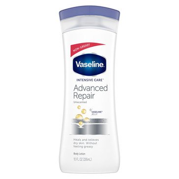 Vaseline Intensive Rescue Repair Frag Free Lotion, 10oz