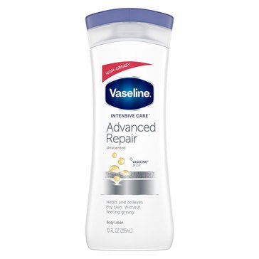 Vaseline Intensive Rescue Repair Fragrance Free Lotion 10oz