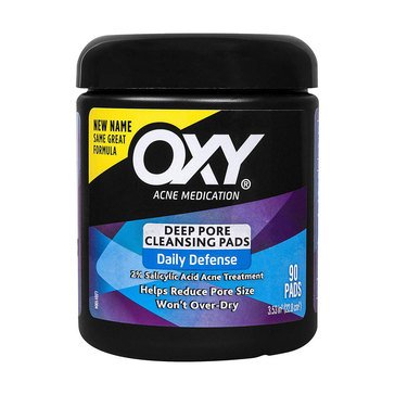 Oxy Daily Defense Cleansing Pads, 90ct