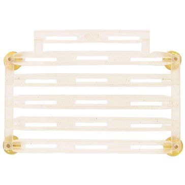 17 Ribbon Mounting Bar Holder Clear PLASTIC 1/8