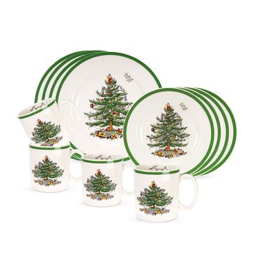 Spode Christmas Tree 12-Piece Set
