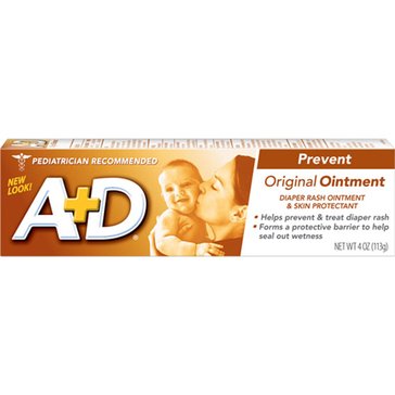 A+D Baby Diaper Rash Ointment - 4oz