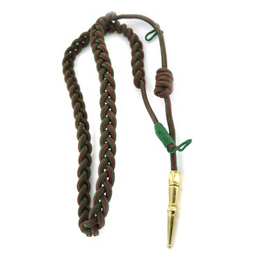 Army Shoulder Cord French WW11 Green/Red