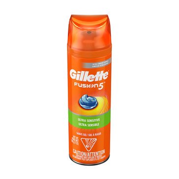 Gillette Fusion Hydragel Ultra Sensitive Men's Shave Gel