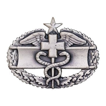 Army Badge REG Oxide Combat Medical 2ndAward