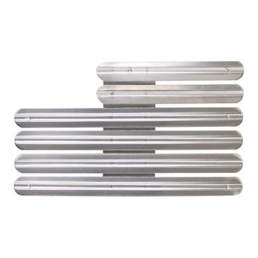 16 Ribbon Mounting Bar Holder Metal STAGGERED Right No Space