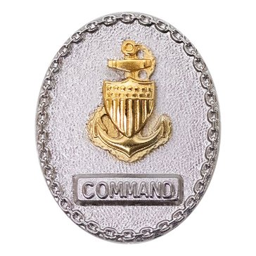USCG ID Badge Miniature Command E7 EM Advisor 