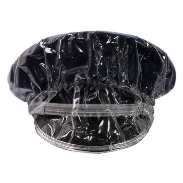 Rain Cover Clear with Visor for Dress Cap