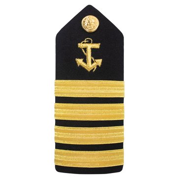 USMM Hard Shoulder Boards With Synthetic Anchor Capt